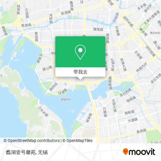蠡湖壹号馨苑地图
