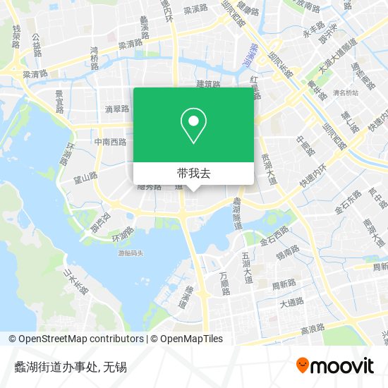 蠡湖街道办事处地图