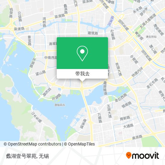 蠡湖壹号翠苑地图