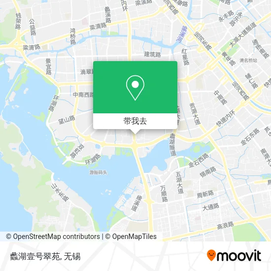 蠡湖壹号翠苑地图