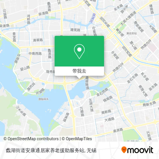 蠡湖街道安康通居家养老援助服务站地图