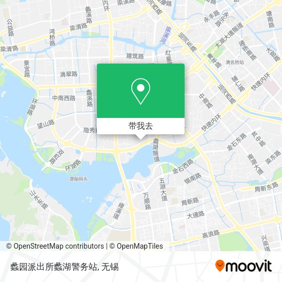 蠡园派出所蠡湖警务站地图