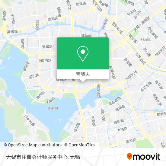 无锡市注册会计师服务中心地图