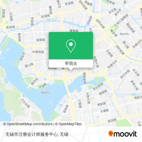 无锡市注册会计师服务中心地图