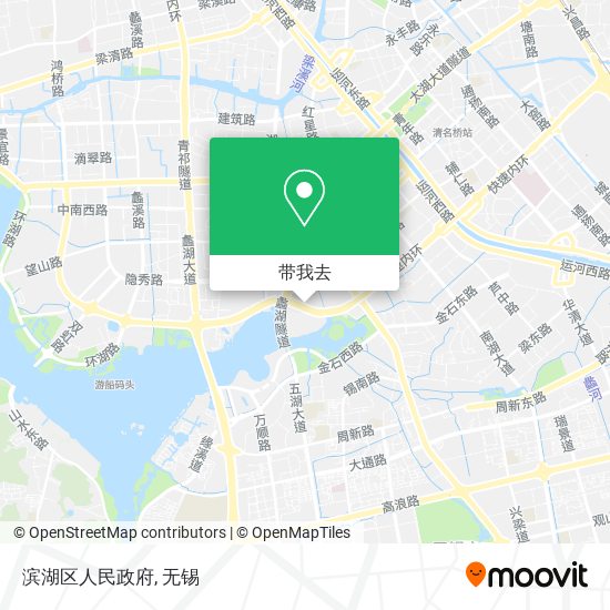 滨湖区人民政府地图