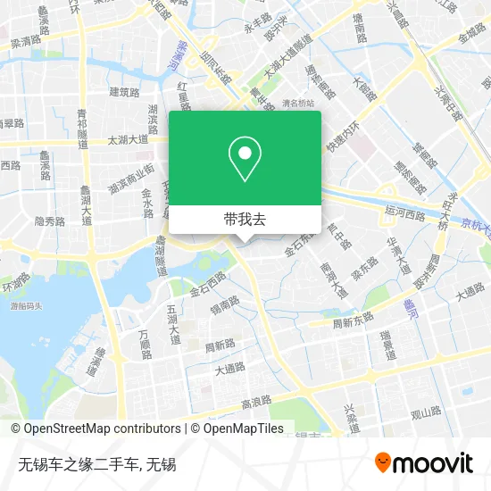 无锡车之缘二手车地图