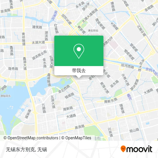 无锡东方别克地图