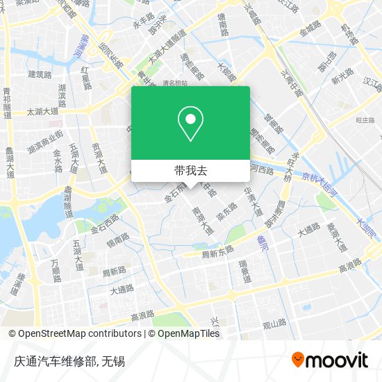 庆通汽车维修部地图