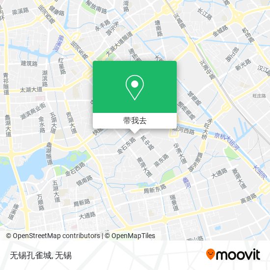 无锡孔雀城地图