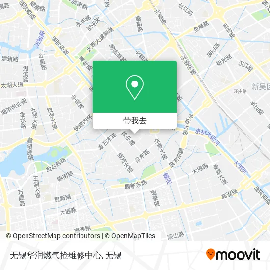 无锡华润燃气抢维修中心地图