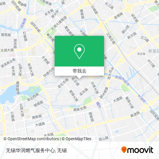 无锡华润燃气服务中心地图