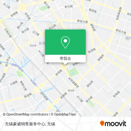 无锡豪威销售服务中心地图