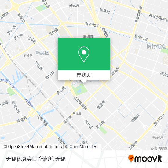 无锡德真会口腔诊所地图