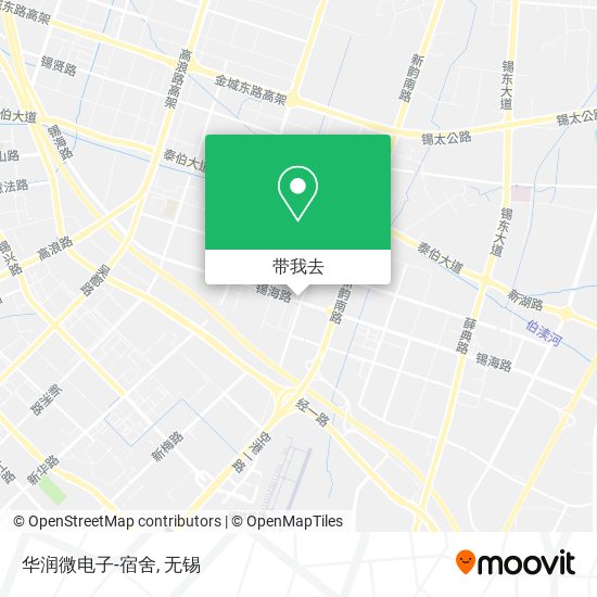 华润微电子-宿舍地图