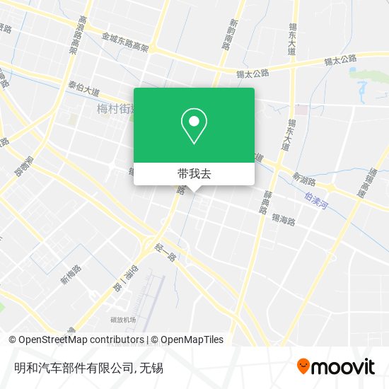 明和汽车部件有限公司地图