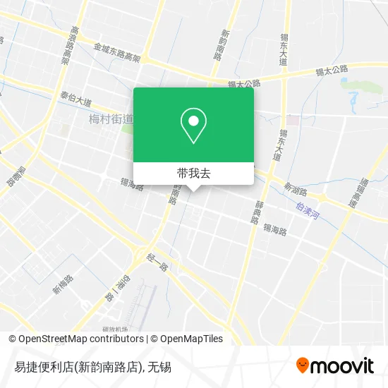 易捷便利店(新韵南路店)地图