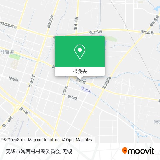 无锡市鸿西村村民委员会地图