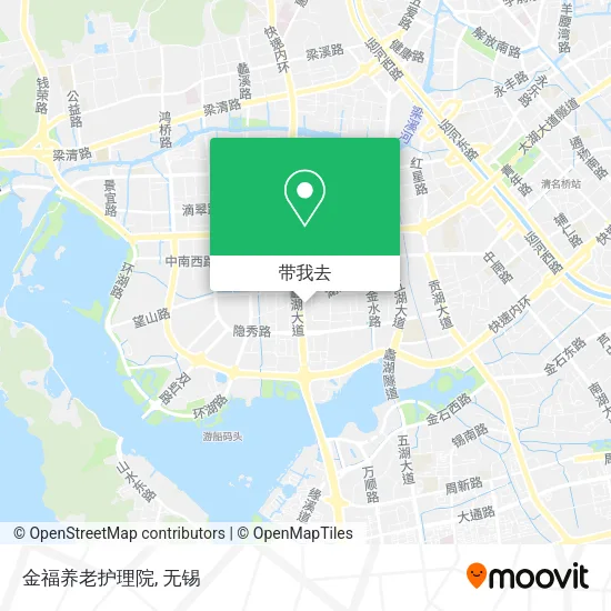 金福养老护理院地图