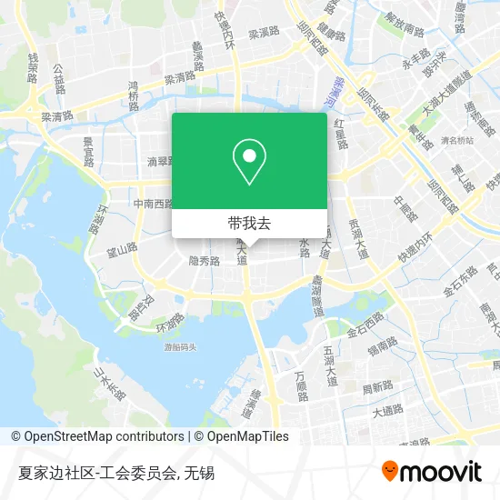 夏家边社区-工会委员会地图