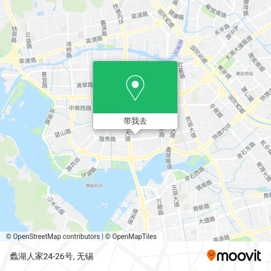 蠡湖人家24-26号地图