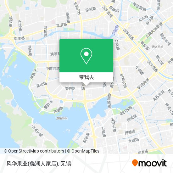 风华果业(蠡湖人家店)地图