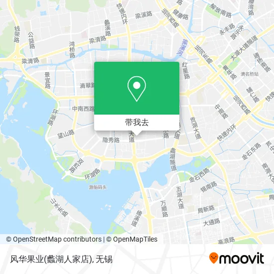 风华果业(蠡湖人家店)地图