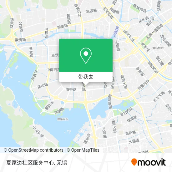 夏家边社区服务中心地图