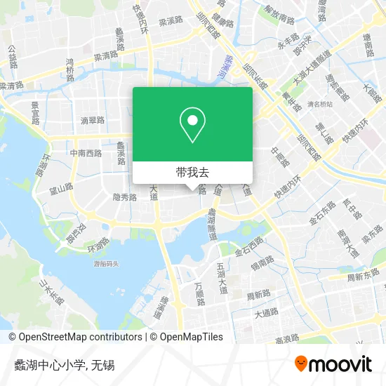 蠡湖中心小学地图