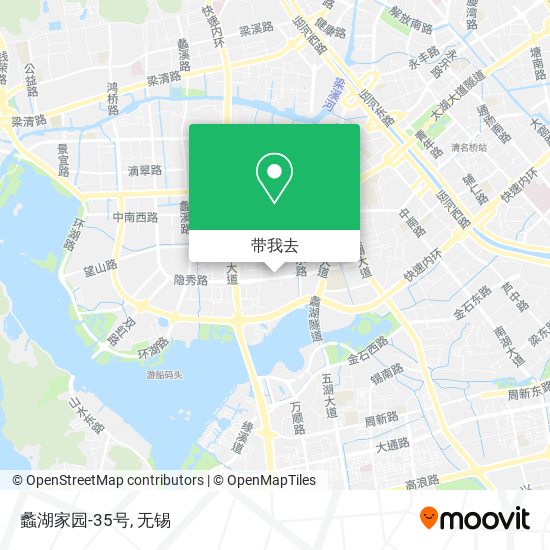 蠡湖家园-35号地图