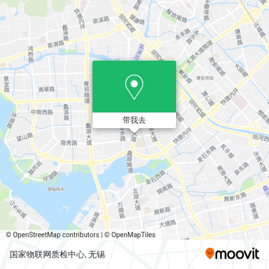 国家物联网质检中心地图