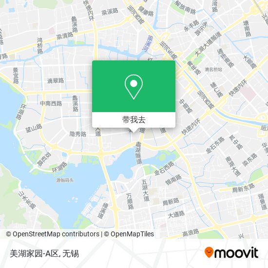 美湖家园-A区地图