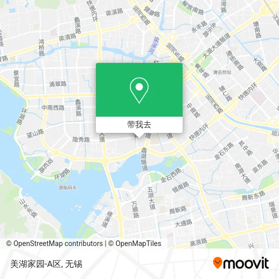 美湖家园-A区地图