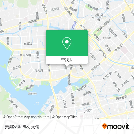 美湖家园-B区地图