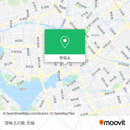 雷味儿小面地图