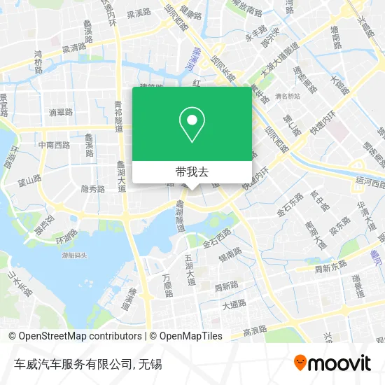 车威汽车服务有限公司地图