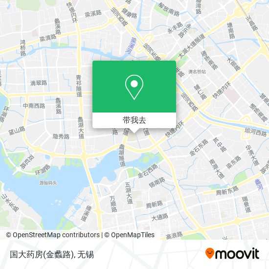 国大药房(金蠡路)地图