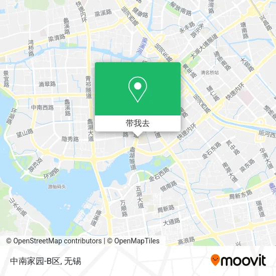 中南家园-B区地图