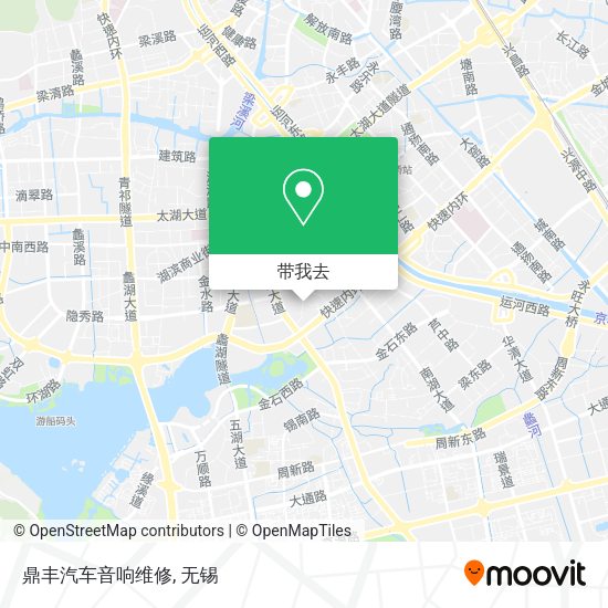 鼎丰汽车音响维修地图