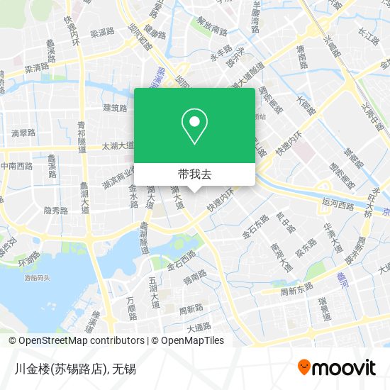 川金楼(苏锡路店)地图