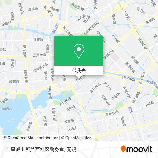 金星派出所芦西社区警务室地图