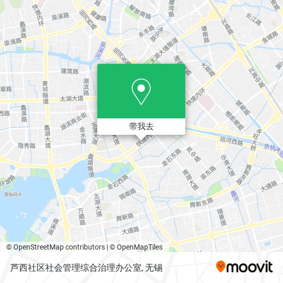 芦西社区社会管理综合治理办公室地图