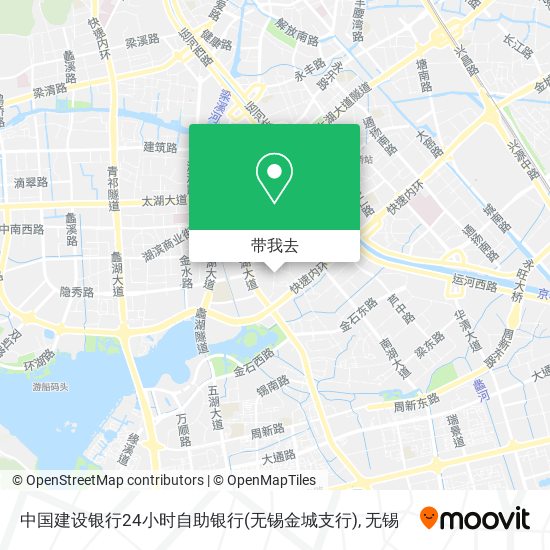 中国建设银行24小时自助银行(无锡金城支行)地图