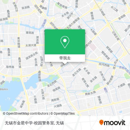 无锡市金星中学-校园警务室地图