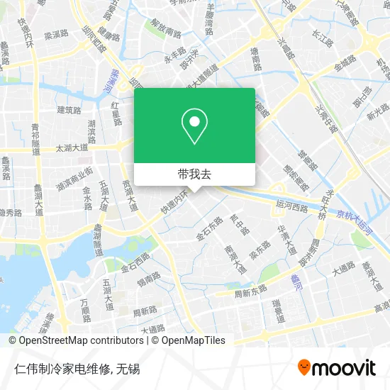 仁伟制冷家电维修地图