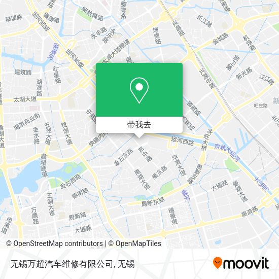 无锡万超汽车维修有限公司地图