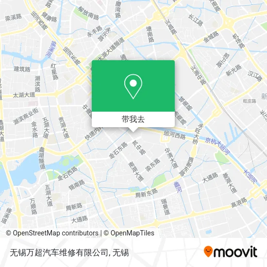 无锡万超汽车维修有限公司地图