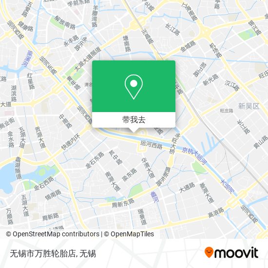 无锡市万胜轮胎店地图