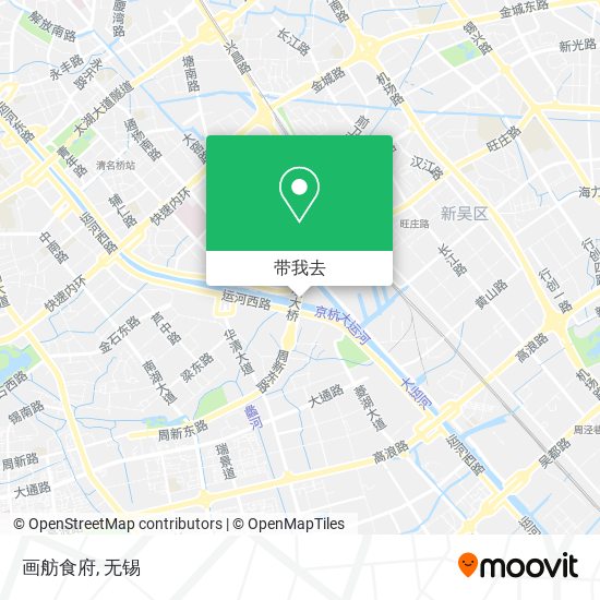 画舫食府地图