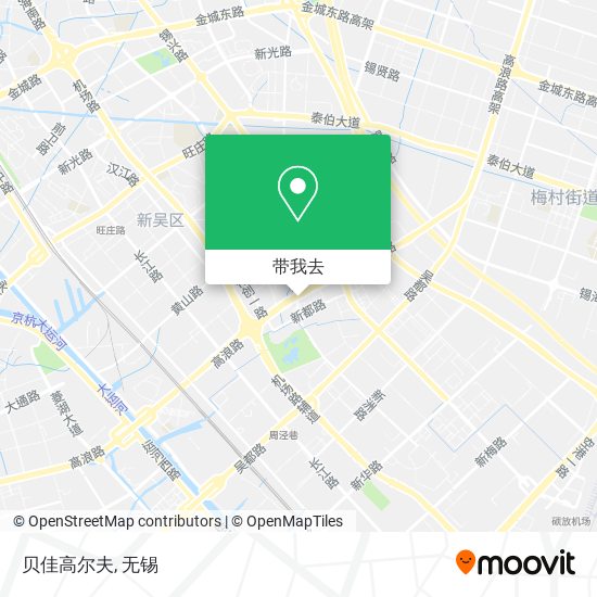 贝佳高尔夫地图