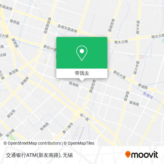 交通银行ATM(新友南路)地图